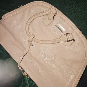 Coach Light Tan Leather Satchel